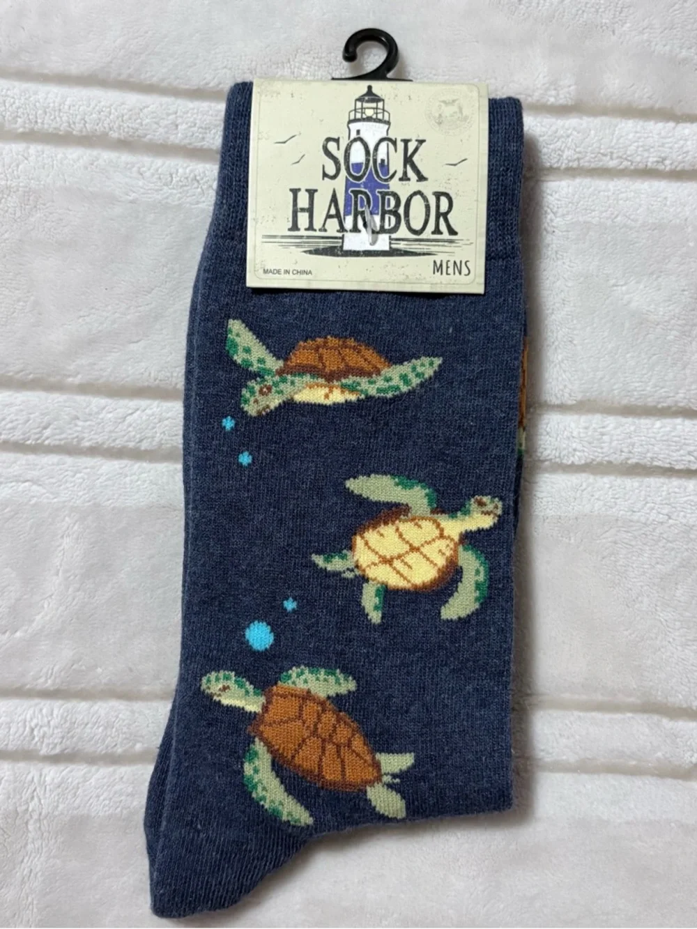 Sock Harbor Sea Turtle Crew Socks